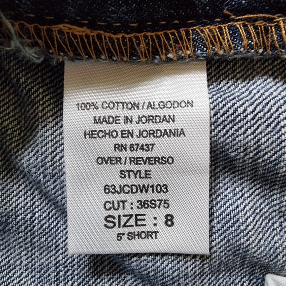 Ralph Lauren vintage 90s women's denim shorts size 8 - Picture 7 of 11